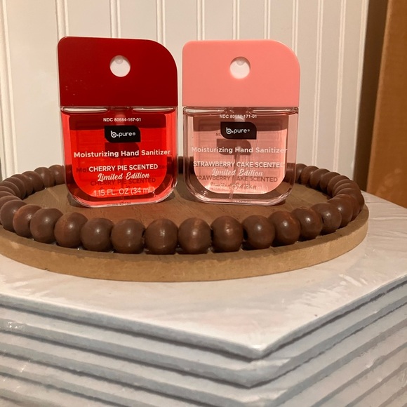 B-Pure Cherry Pie & Strawberry Cake Hand Sanitizer Duo - Picture 1 of 1
